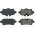 102.13090 by CENTRIC - C-Tek Semi-Metallic Brake Pads with Shims