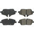 102.13080 by CENTRIC - C-Tek Semi-Metallic Brake Pads with Shims