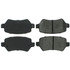 102.13620 by CENTRIC - C-Tek Semi-Metallic Brake Pads with Shims