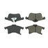 Centric 102.13610 Disc Brake Pad Set C-Tek Semi-Metallic Brake Pads with Shims