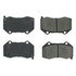 102.13790 by CENTRIC - C-Tek Semi-Metallic Brake Pads with Shims