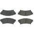 102.13910 by CENTRIC - C-Tek Semi-Metallic Brake Pads with Shims