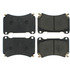 102.13960 by CENTRIC - C-Tek Semi-Metallic Brake Pads with Shims