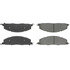 102.14000 by CENTRIC - C-Tek Semi-Metallic Brake Pads with Shims