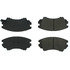 102.14040 by CENTRIC - C-Tek Semi-Metallic Brake Pads with Shims