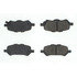 102.14020 by CENTRIC - C-Tek Semi-Metallic Brake Pads with Shims