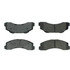 102.14140 by CENTRIC - C-Tek Semi-Metallic Brake Pads with Shims