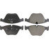 104.09181 by CENTRIC - Posi Quiet Semi-Metallic Brake Pads with Hardware