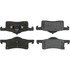 104.09350 by CENTRIC - Posi Quiet Semi-Metallic Brake Pads with Hardware