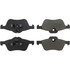 104.0939 by CENTRIC - Posi Quiet Semi-Metallic Brake Pads with Hardware