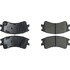 104.09570 by CENTRIC - Posi Quiet Semi-Metallic Brake Pads with Hardware