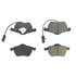 104.08400 by CENTRIC - Posi Quiet Semi-Metallic Brake Pads with Hardware