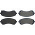 104.08440 by CENTRIC - Posi Quiet Semi-Metallic Brake Pads with Hardware