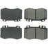 104.08470 by CENTRIC - Posi Quiet Semi-Metallic Brake Pads with Hardware