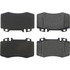 104.08471 by CENTRIC - Posi Quiet Semi-Metallic Brake Pads with Hardware