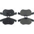 104.09722 by CENTRIC - Posi Quiet Semi-Metallic Brake Pads with Hardware