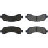 104.09741 by CENTRIC - Posi Quiet Semi-Metallic Brake Pads with Hardware