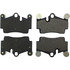 104.09780 by CENTRIC - Posi Quiet Semi-Metallic Brake Pads with Hardware