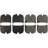 104.09830 by CENTRIC - Posi Quiet Semi-Metallic Brake Pads with Hardware