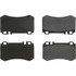 104.09840 by CENTRIC - Posi Quiet Semi-Metallic Brake Pads