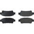 104.0995 by CENTRIC - Posi Quiet Semi-Metallic Brake Pads with Hardware