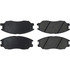 104.10130 by CENTRIC - Posi Quiet Semi-Metallic Brake Pads with Hardware