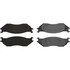 104.10450 by CENTRIC - Posi Quiet Semi-Metallic Brake Pads with Hardware