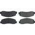 104.10690 by CENTRIC - Posi Quiet Semi-Metallic Brake Pads with Hardware