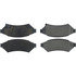 104.10750 by CENTRIC - Posi Quiet Semi-Metallic Brake Pads with Hardware