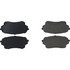 104.11050 by CENTRIC - Posi Quiet Semi-Metallic Brake Pads with Hardware
