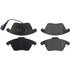 104.11070 by CENTRIC - Posi Quiet Semi-Metallic Brake Pads with Hardware