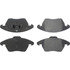 104.11072 by CENTRIC - Posi Quiet Semi-Metallic Brake Pads with Hardware