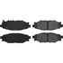 104.11140 by CENTRIC - Posi Quiet Semi-Metallic Brake Pads with Hardware