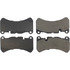 104.11160 by CENTRIC - Posi Quiet Semi-Metallic Brake Pads with Hardware