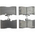 104.11180 by CENTRIC - Posi Quiet Semi-Metallic Brake Pads with Hardware