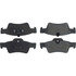 104.11220 by CENTRIC - Posi Quiet Semi-Metallic Brake Pads with Hardware