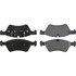 104.11230 by CENTRIC - Posi Quiet Semi-Metallic Brake Pads with Hardware