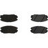 104.11250 by CENTRIC - Posi Quiet Semi-Metallic Brake Pads with Hardware