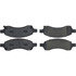 104.11690 by CENTRIC - Posi Quiet Semi-Metallic Brake Pads with Hardware
