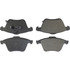 104.11860 by CENTRIC - Posi Quiet Semi-Metallic Brake Pads with Hardware