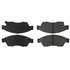 Centric 104.11950 Disc Brake Pad Set Posi Quiet Semi-Metallic Brake Pads with Hardware