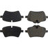 104.12040 by CENTRIC - Posi Quiet Semi-Metallic Brake Pads with Hardware