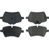 104.12041 by CENTRIC - Posi Quiet Semi-Metallic Brake Pads with Hardware