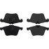 Centric 104.12402 Disc Brake Pad Set Posi Quiet Semi-Metallic Brake Pads with Hardware