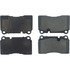 104.12630 by CENTRIC - Posi Quiet Semi-Metallic Brake Pads with Hardware