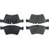 104.12720 by CENTRIC - Posi Quiet Semi-Metallic Brake Pads with Hardware