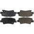 103.14450 by CENTRIC - C-Tek Ceramic Brake Pads with Shims