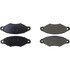 103.14990 by CENTRIC - C-Tek Ceramic Brake Pads with Shims