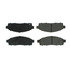 103.15190 by CENTRIC - C-Tek Ceramic Brake Pads with Shims