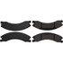 103.15650 by CENTRIC - C-Tek Ceramic Brake Pads with Shims